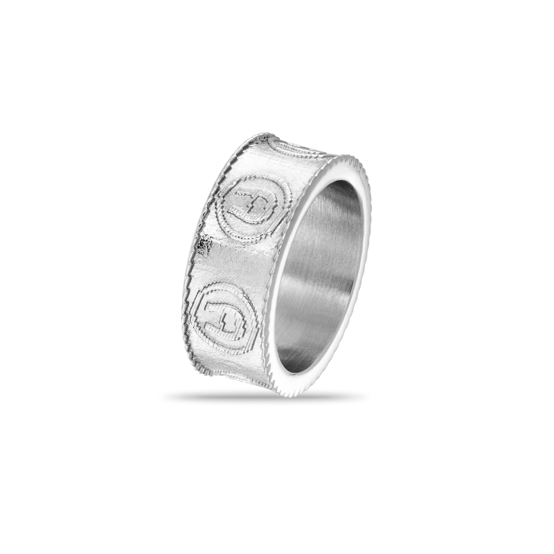 AIGNER LUCA SILVER RING GENTS AGJ.241052.SRN.60
