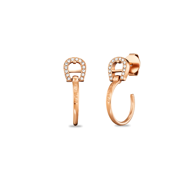 AIGNER LUCIA ROSE GOLD EARRING LADIES AGJ.241101.RER