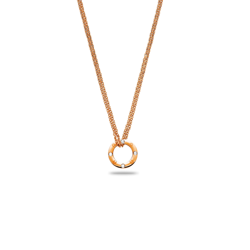 AIGNER ROSE GOLD NECKLACE LADIES AGJ.231019.RNL