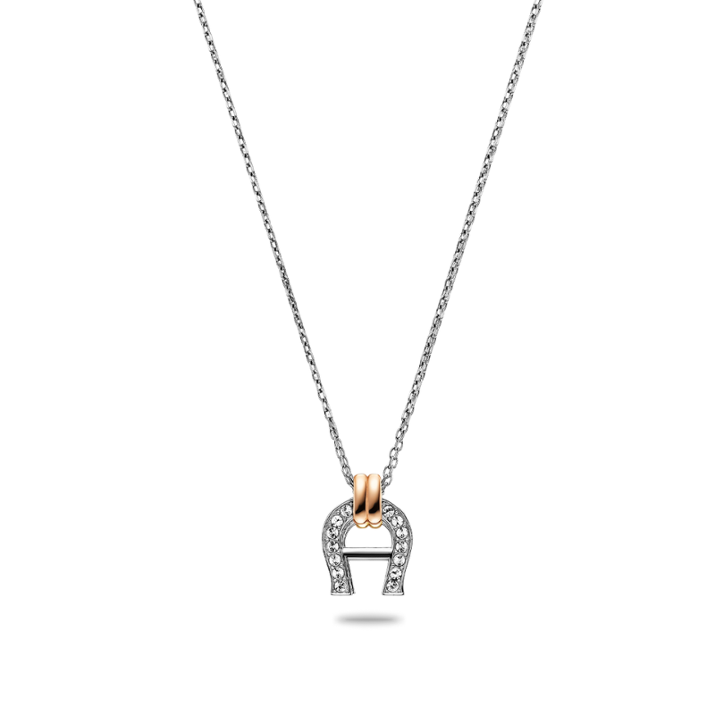 AIGNER GLORIA SILVER / GOLD LADIES NECKLACE AGJ.241090
