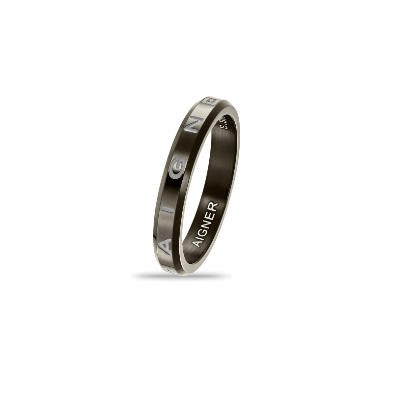 AIGNER OTTAVIA GREY RING GENTS AGJ.241047.NRN.62