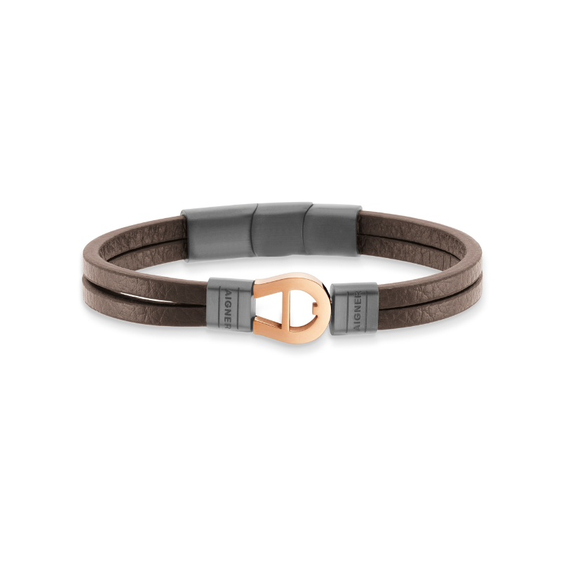 AIGNER UBALDO BROWN BRACELET GENTS AGJ.231133