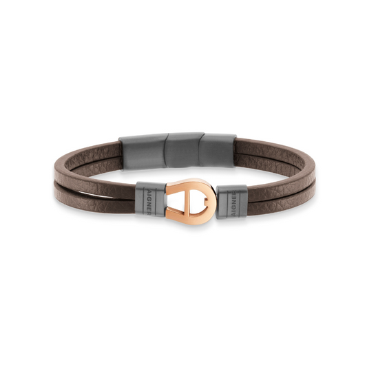 AIGNER UBALDO BROWN BRACELET GENTS AGJ.231133