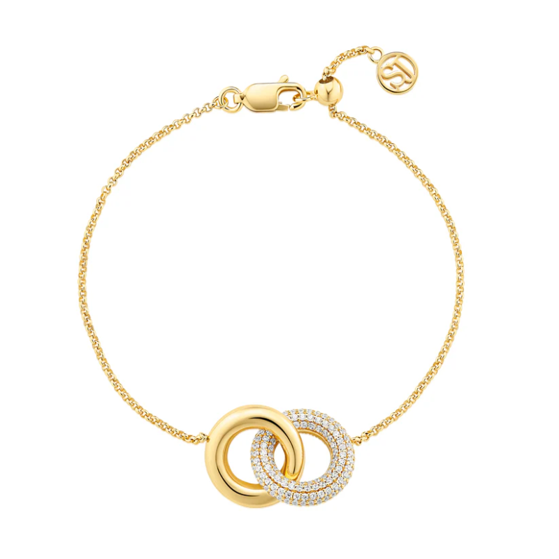 SIF JAKOBS Bracelet Carrara SJ-B2477-CZ-YG