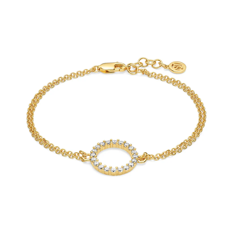 SIF JAKOBS Bracelet Biella SJ-B338(1)-CZ(YG)
