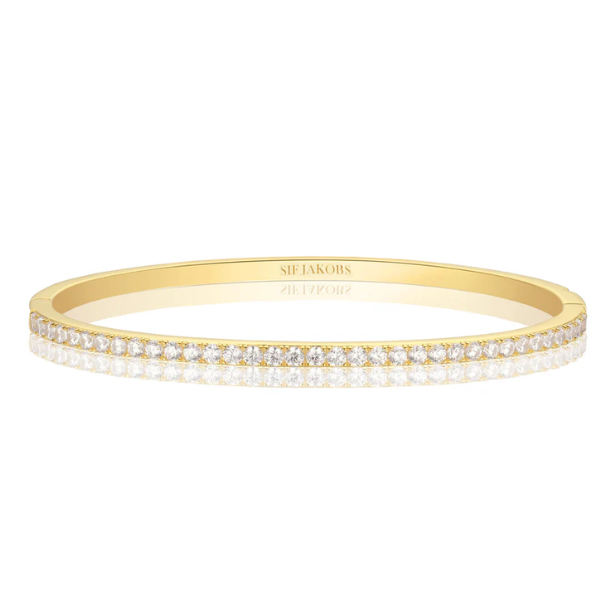 SIF JAKOBS Bangle Ellisse SJ-BG2344-CZ-YG