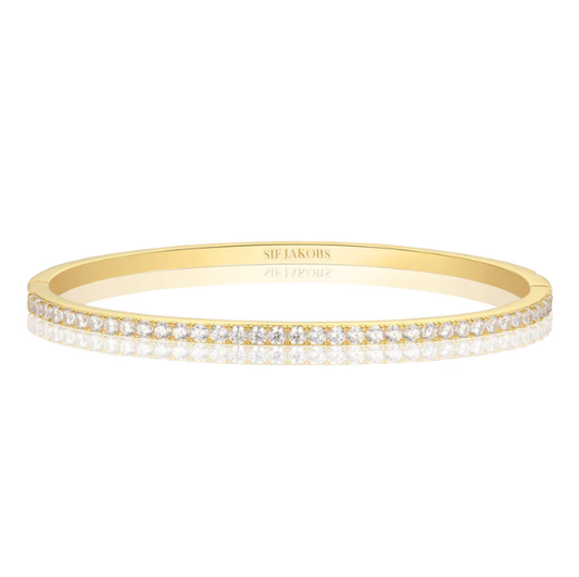 SIF JAKOBS Bangle Ellisse SJ-BG2344-CZ-YG