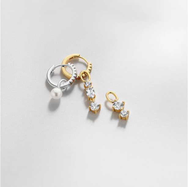 SIF JAKOBS Charm Circolo Due SJ-CH2372-CZ-YG (ONLY CHARM)