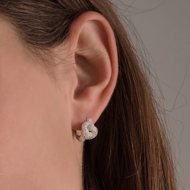 SIF JAKOBS Earrings Imperia Creolo SJ-E10752-CZ