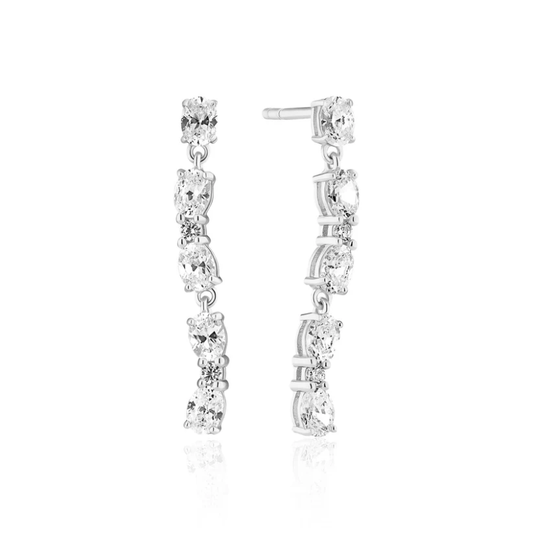 SIF JAKOBS Earrings Ellera Ovale Sette SJ-E2417-CZ