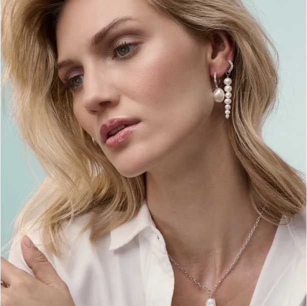 SIF JAKOBS Earrings Padua Uno SJ-E2443-PCZ