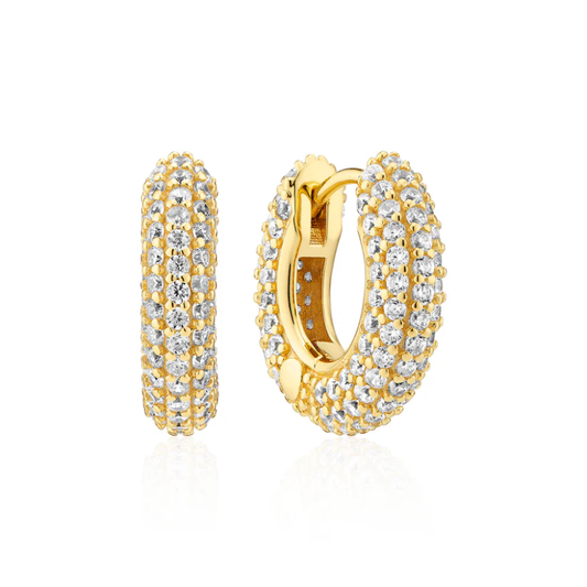 SIF JAKOBS Earrings Carrara Grande SJ-E2473-CZ-YG
