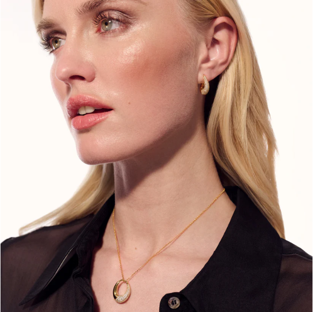 SIF JAKOBS Earrings Glorenza Piccolo SJ-E2482-CZ-YG