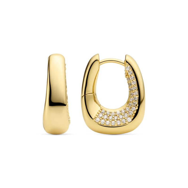 SIF JAKOBS Earrings Borsa SJ-E2620-CZ-YG
