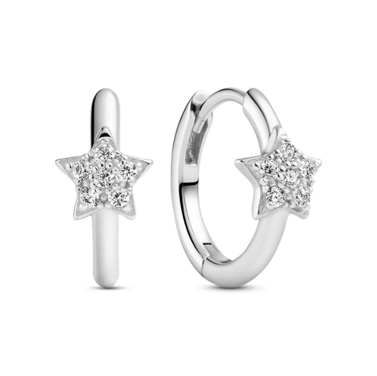 SIF JAKOBS Earrings Astri Creolo SJ-E2704-CZ