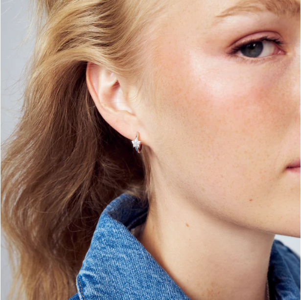 SIF JAKOBS Earrings Astri Creolo SJ-E2704-CZ