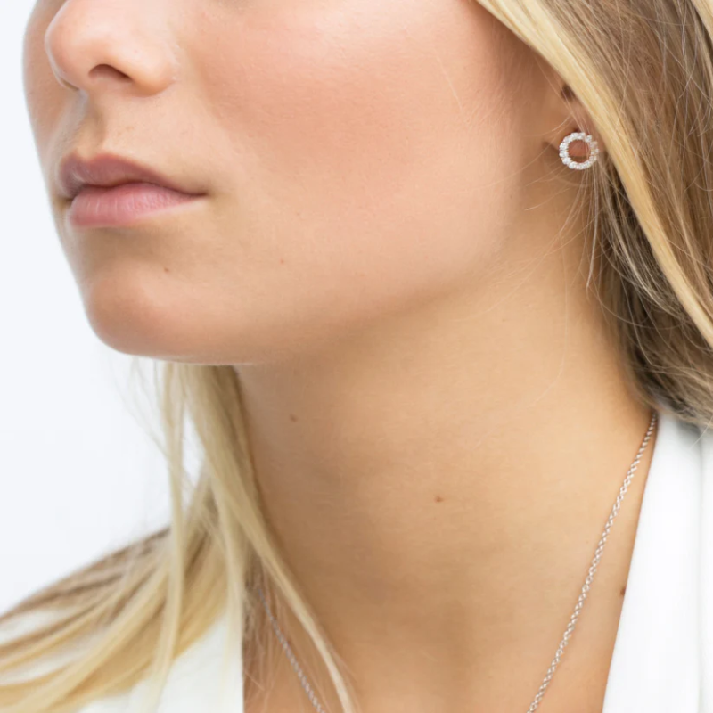 SIF JAKOBS Earrings Biella Uno SJ-E337-CZ
