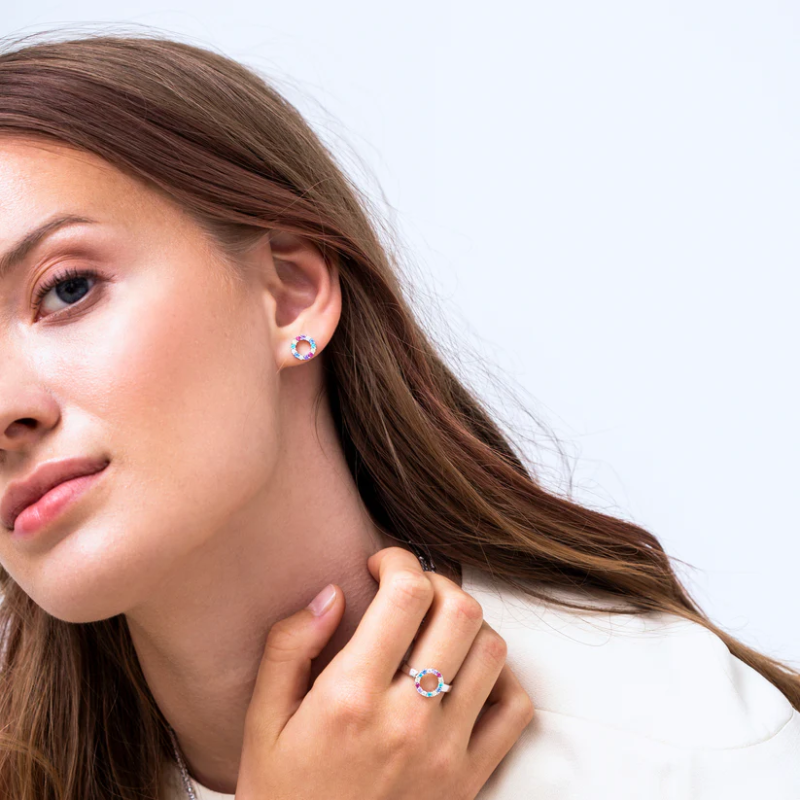 SIF JAKOBS Earrings Biella Uno SJ-E337-XCZ