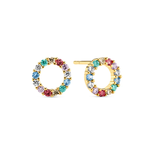 SIF JAKOBS Earrings Biella Uno SJ-E337-XCZ(YG)