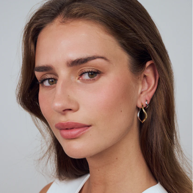 SIF JAKOBS Earrings Ellera Waves Pianura SJ-E3869-2YG