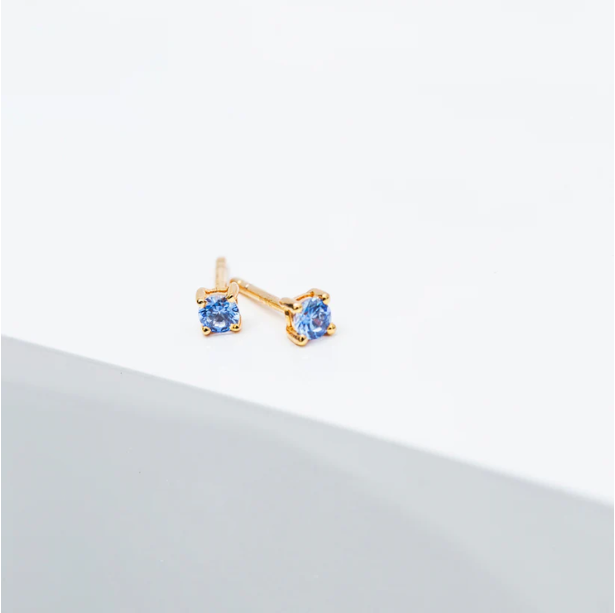 SIF JAKOBS Earrings Princess Round SJ-E3MMRD-BLN(YG)