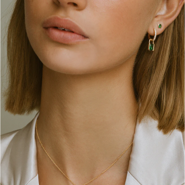 SIF JAKOBS Earrings Roccanova Piccolo SJ-E42250-GCZ-YG