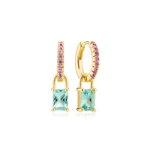 SIF JAKOBS Earrings Roccanova SJ-E42253-TQPK-YG