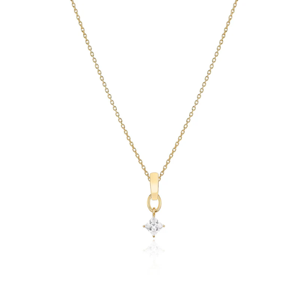 SIF JAKOBS Necklace Lock Charm SJ-LOCKCHARMNECKL-YG