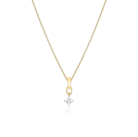SIF JAKOBS Necklace Lock Charm SJ-LOCKCHARMNECKL-YG