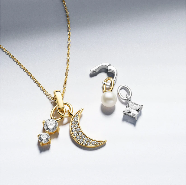 SIF JAKOBS Necklace Lock Charm SJ-LOCKCHARMNECKLACE