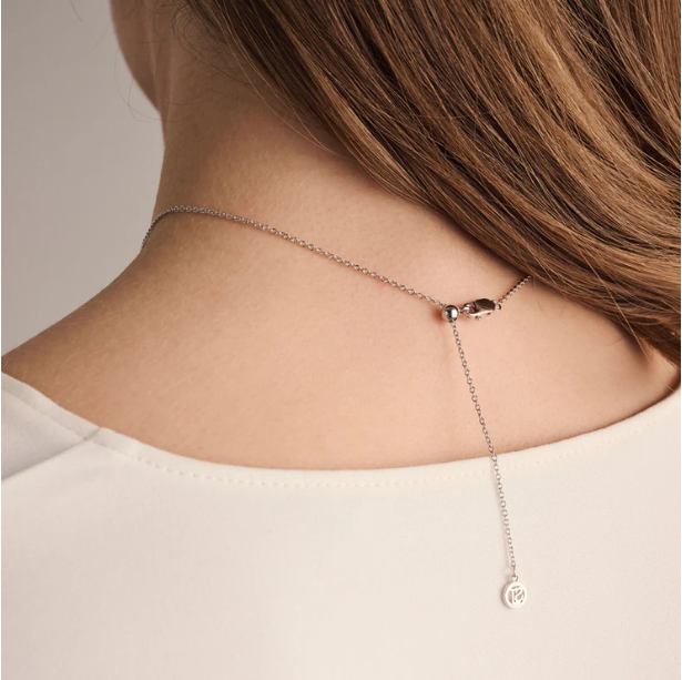 SIF JAKOBS Necklace Ellera Ovale Piccolo SJ-N2414-CZ