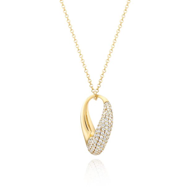 SIF JAKOBS Necklace Glorenza SJ-N2482-CZ-YG