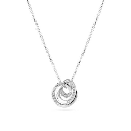 SIF JAKOBS Necklace Spirale SJ-N2588-CZ