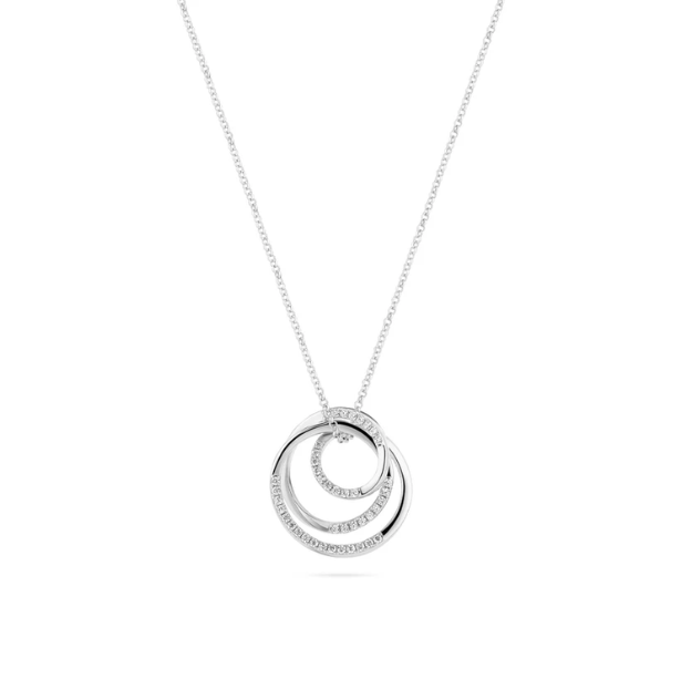 SIF JAKOBS Necklace Spirale SJ-N2590-CZ