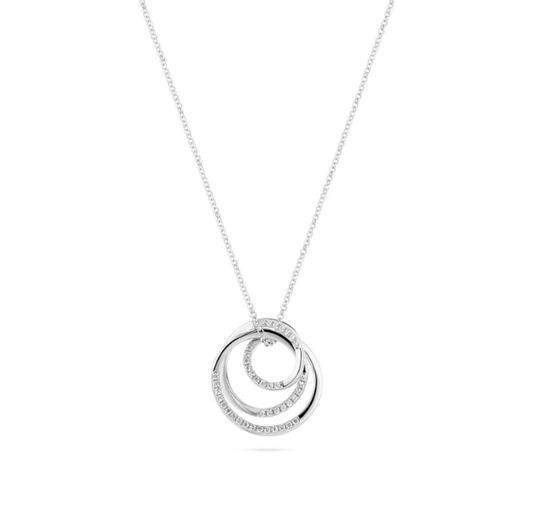 SIF JAKOBS Necklace Spirale SJ-N2590-CZ