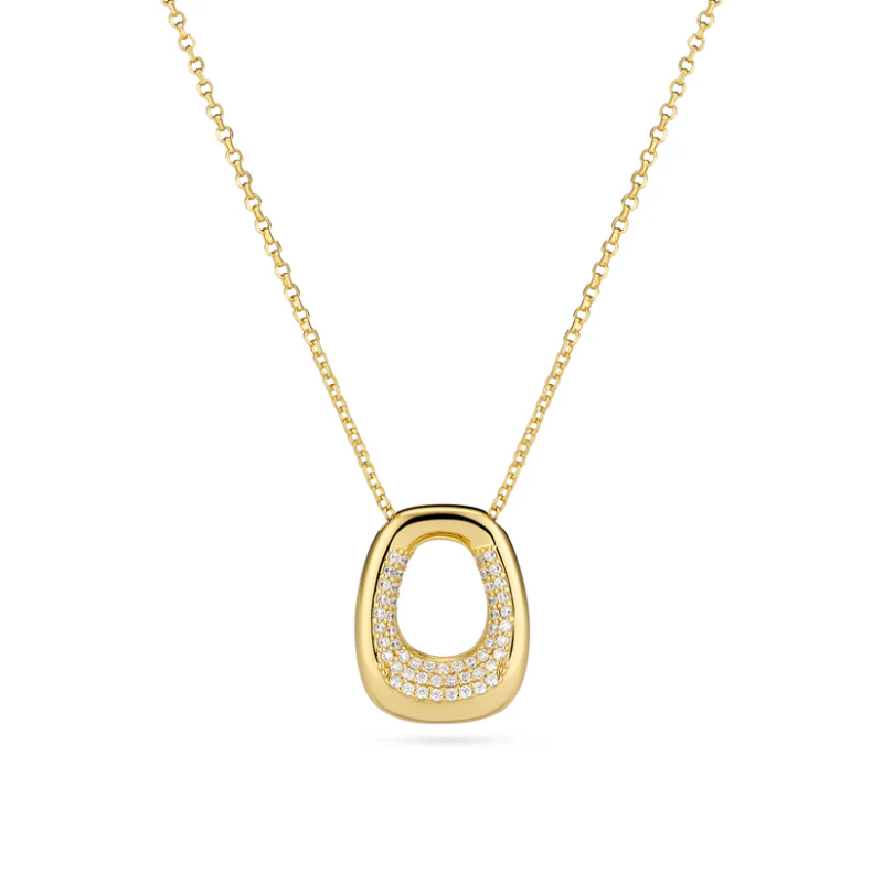 SIF JAKOBS Necklace Borsa SJ-N2620-CZ-YG