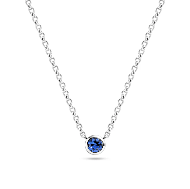 SIF JAKOBS Necklace Sarzana Uno Creolo SJ-N2632-BL