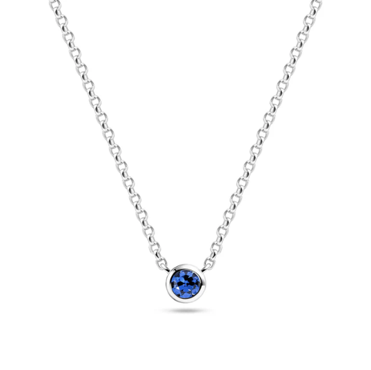 SIF JAKOBS Necklace Sarzana Uno Creolo SJ-N2632-BL