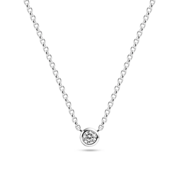 SIF JAKOBS Necklace Sarzana Uno Creolo SJ-N2632-CZ