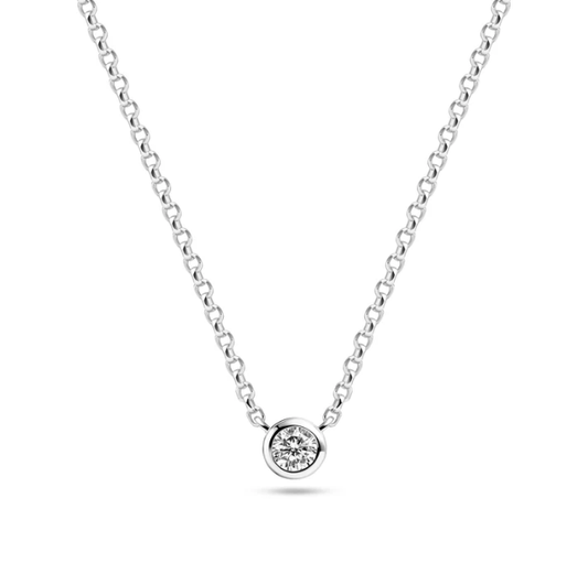 SIF JAKOBS Necklace Sarzana Uno Creolo SJ-N2632-CZ