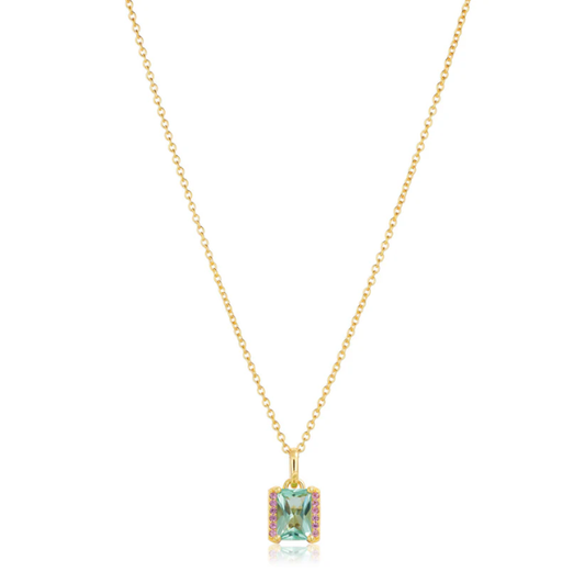 SIF JAKOBS Necklace Roccanova Medio SJ-N42253-TQPK-YG
