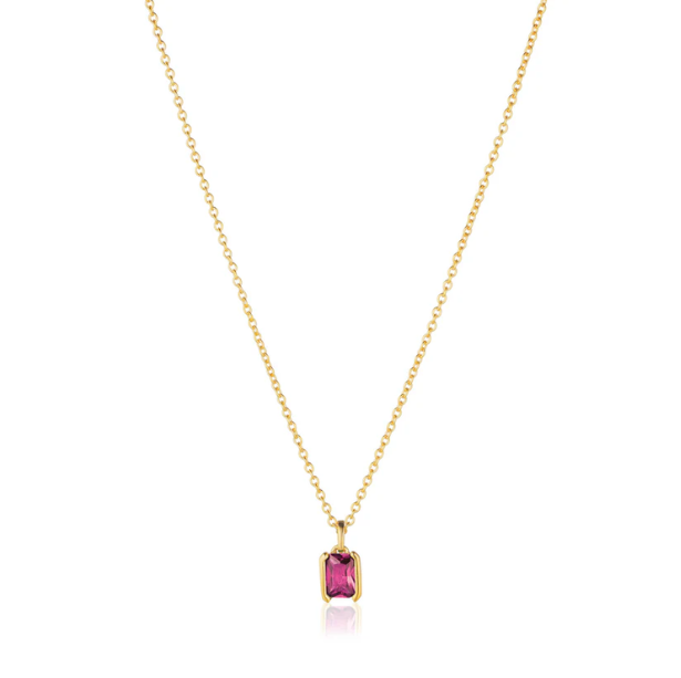 SIF JAKOBS Necklace Roccanova Piccolo SJ-N42260-PKCZ-YG