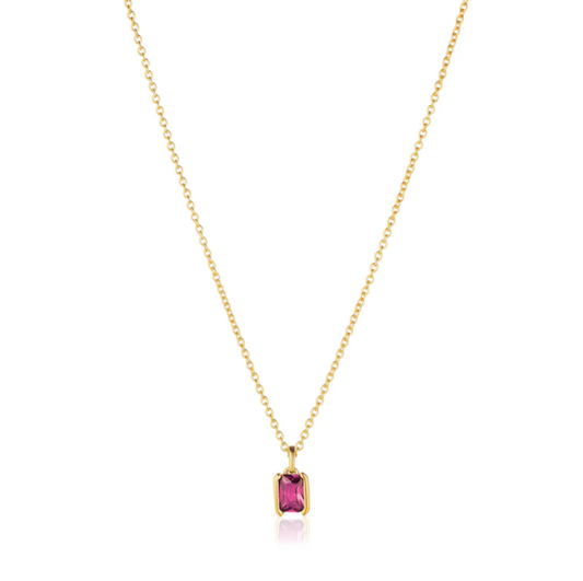 SIF JAKOBS Necklace Roccanova Piccolo SJ-N42260-PKCZ-YG