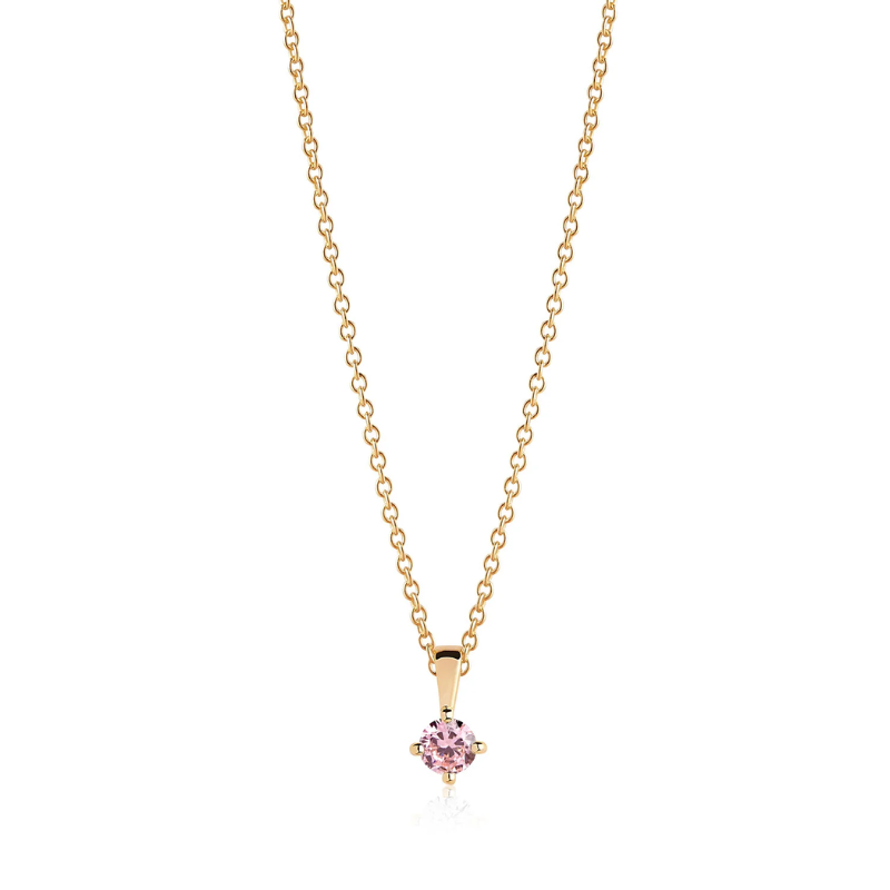 SIF JAKOBS Necklace Princess Piccolo Pendant SJ-P4MMRD-PK(YG)/45 (ONLY PENDANT)