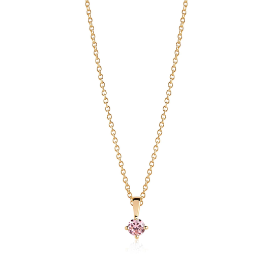SIF JAKOBS Necklace Princess Piccolo Pendant SJ-P4MMRD-PK(YG)/45 (ONLY PENDANT)