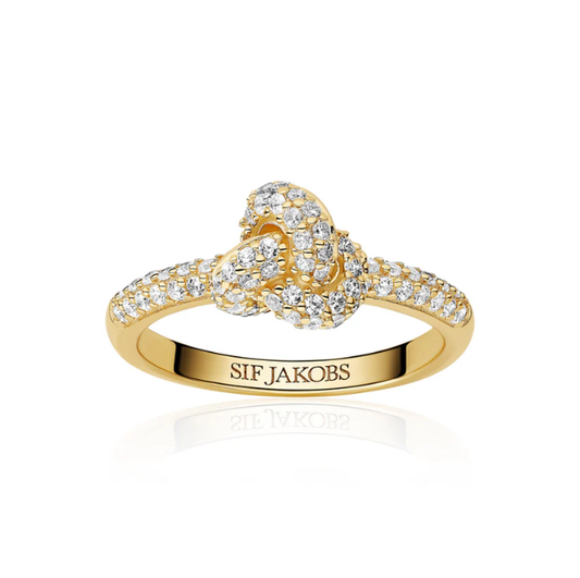SIF JAKOBS Ring Imperia Piccolo SJ-R10751-CZ-YG-50