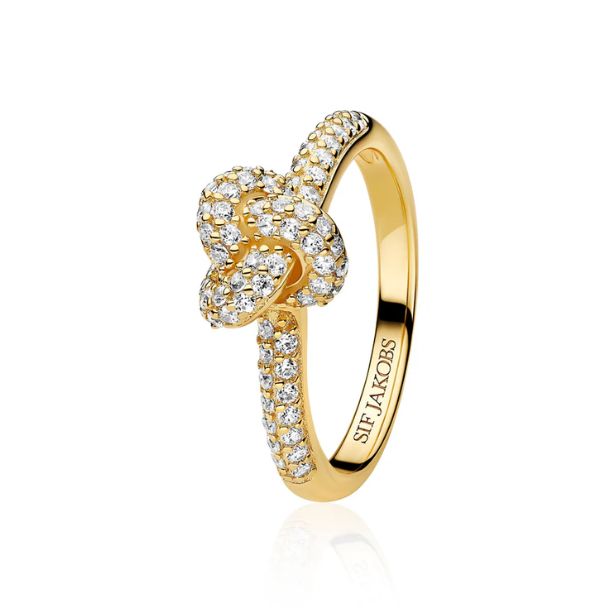 SIF JAKOBS Ring Imperia Piccolo SJ-R10751-CZ-YG-50