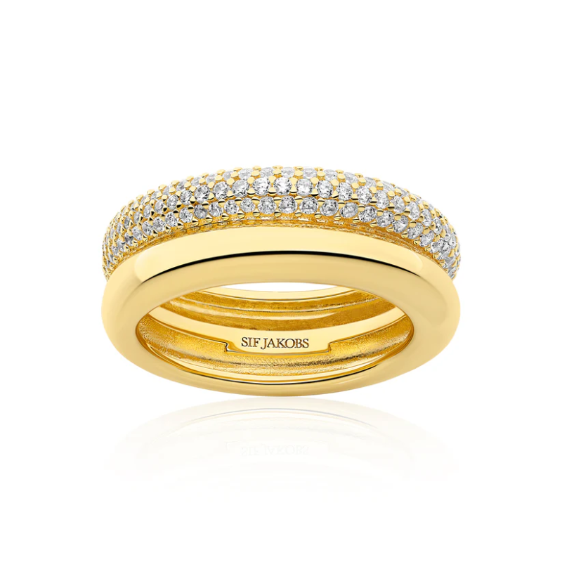 SIF JAKOBS Ring Carrara SJ-R2476-CZ-YG-50
