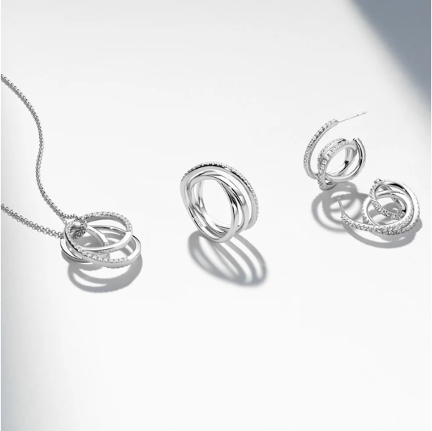 SIF JAKOBS Ring Spirale SJ-R2590-CZ-52