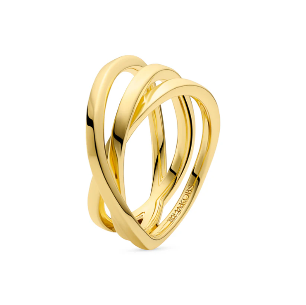 SIF JAKOBS Ring Spirale Pianura SJ-R2590-YG-52